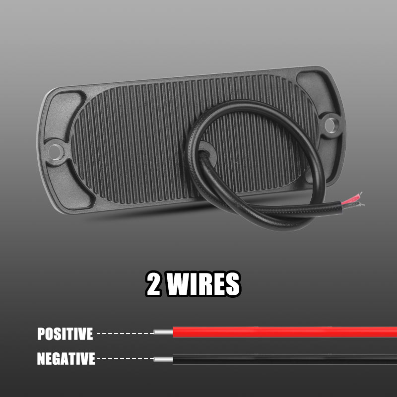 12 LEDs Truck Zijmarkeringslichten Auto Externe Verlichting Signaal Indicator Lamp Waarschuwing Staart Achterlicht voor Trailer Vrachtwagen bestelwagen 12 V 24 V