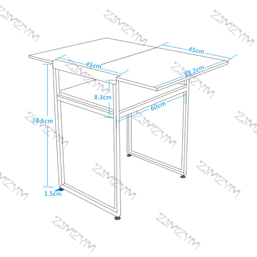 Dobrável extensível mesa de jantar portátil do agregado familiar mesa do computador retrátil mesa dobrável simples quadrado comer tabela 2 camadas