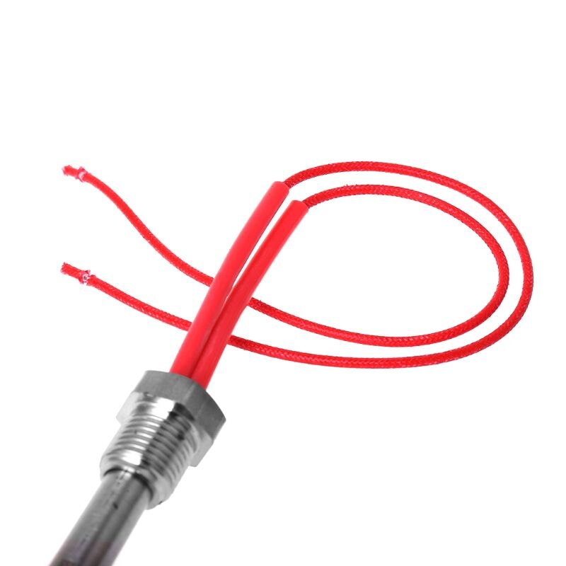 350w 220v ignição quente haste fogão de madeira da pelota 10*140/150/170mm m16 * 1.5 linha para a grade da lareira