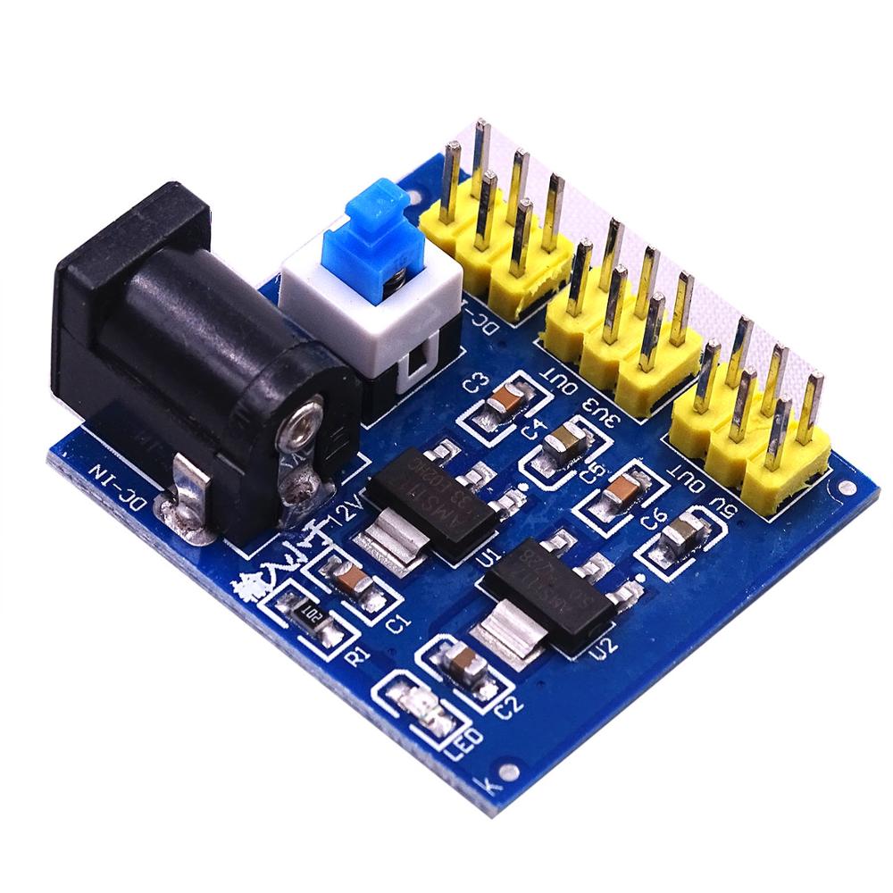 3.3V 5V 12V Multi Output Voltage Conversion DC-DC 12V to 3.3V 5V 12V Power Module