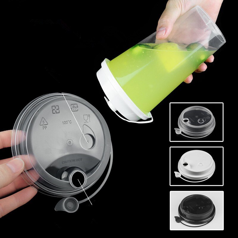 50 st engångs juice kopp 500ml fest födelsedag favor kall och dryck plastmuggar med kärlek lock
