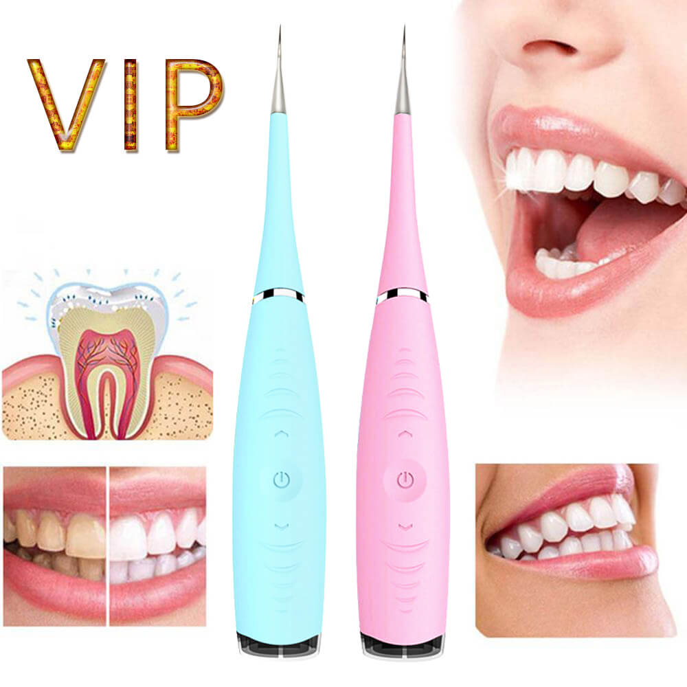 Ultrasonic Electric Dental Scaler Machine Tooth Calculus Tool Sonic Remover Stains Tartar Plaque Whitening Portable Oral Cleaner
