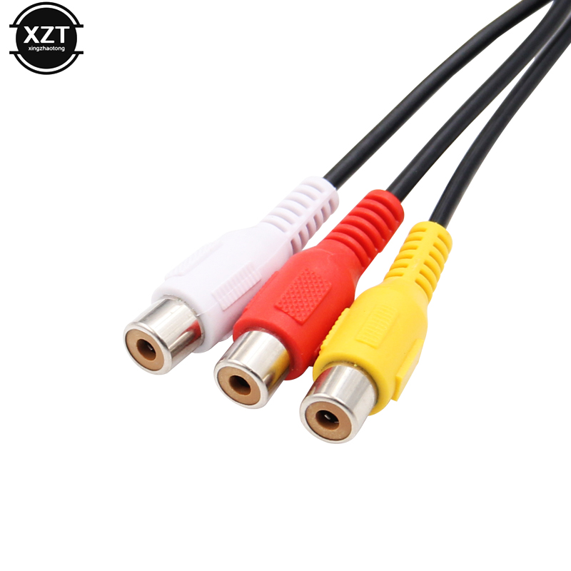 1 stk til bil rca adapter vtr kabel til toyota 6 pin blå av port stik til nszt -w62g nsct -d62d(n161)