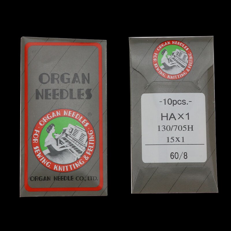 ha *1 sy nåler japan orgel hus symaskin nåler til sanger bror størrelse 8,9,10,11,12,14, 16 ,18: 60-8