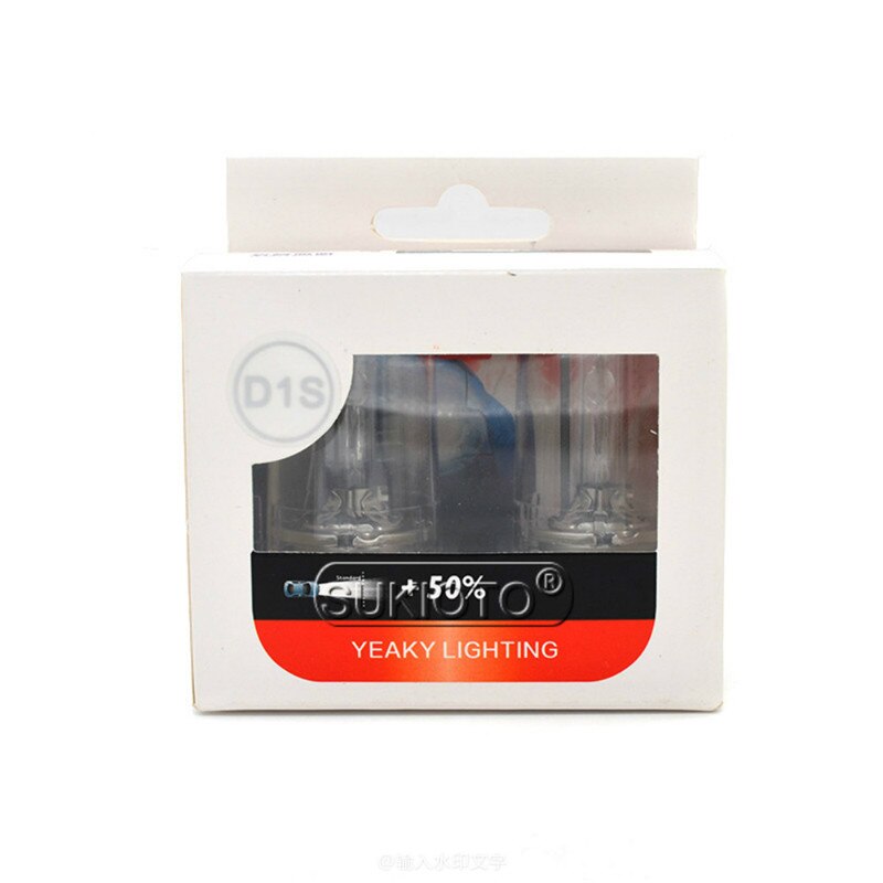 SUKIOTO Premium HID Bulb 35W Yeaky Xenon D2S D2R D4R D4S Car Light Bulb Lamp D1S 4500K 5500K 6500K D3S Xenon Auto Headlamp Bulbs