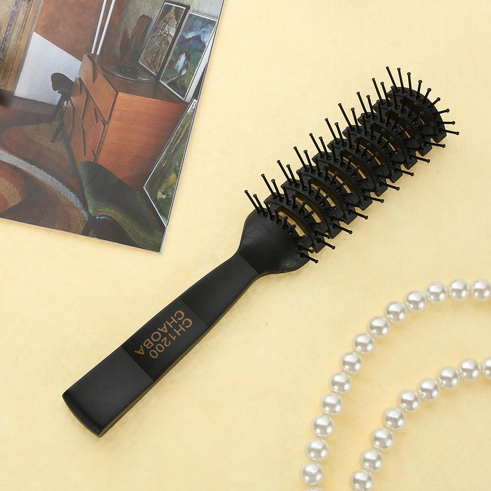 Peigne à cheveux brosses coiffure bouclée haute quantité poignée en plastique peigne de coiffure brosse à cheveux pour femmes hommes