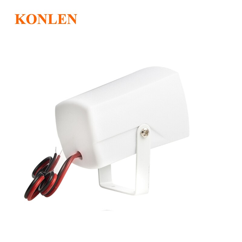 12V sirene alarm, wired beveiliging sirene hoorn