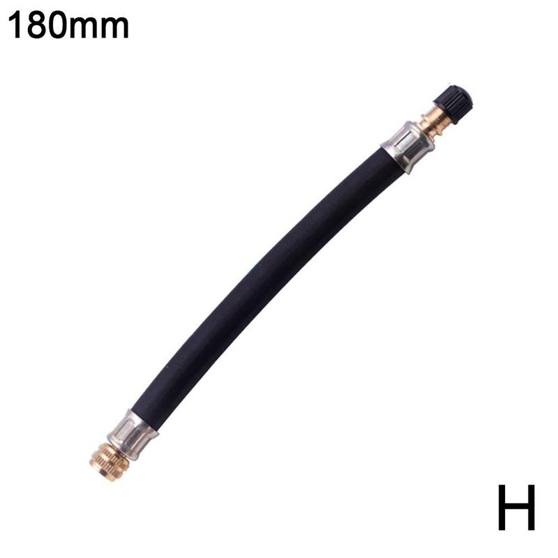 Opblaasbare Buis Verlengstuk Diverse Gevlochten Flexibele Slang Ventiel Rubber Slang Staaldraad Auto Wielen Band Ventiel Adapter: H