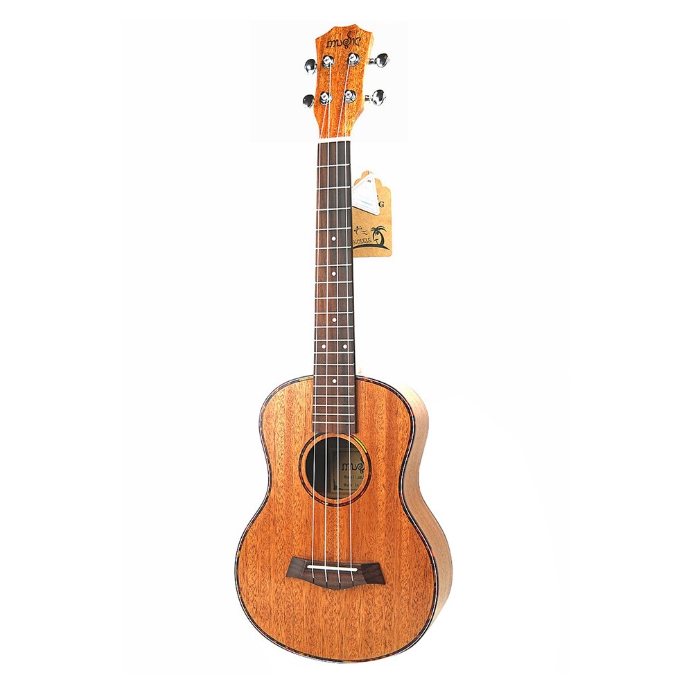 Tenor Acoustic Electric Ukulele 26 Inch Travel Guitar 4 Strings Wood Mahogany Music Instrument