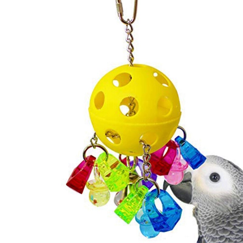 Stor fugl leketøy papegøyebur cockatiels bur afrikansk gul ara voliere plast