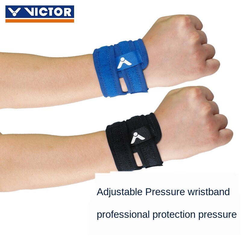 Original Victor Badminton Sport Wristband Adjustable Anti-injured Tennis Wrist Straps To Prevent Sprains SP152