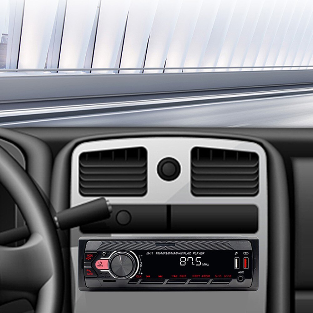 Car Stereo Bluetooth Car Radio 1din Autoradio Car Mp3 Player Audio Stereo Bluetooth Usb TF Aux Player FM In-Dash Head Unit