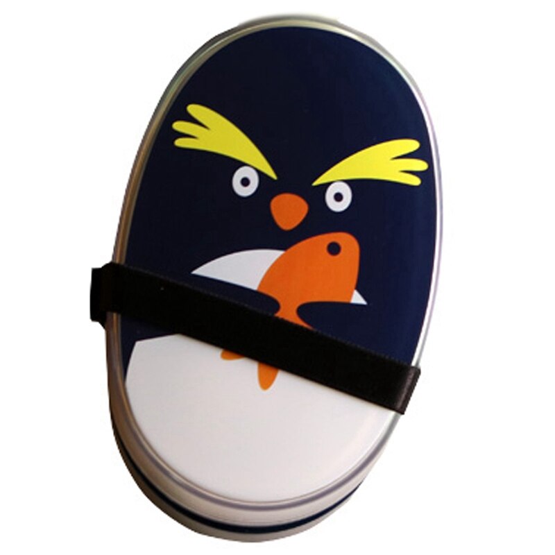 700Ml Cartoon Healthy Lunch Box Cute Kids Microwave Oven Children Bento Boxes Lunchbox Black: Default Title