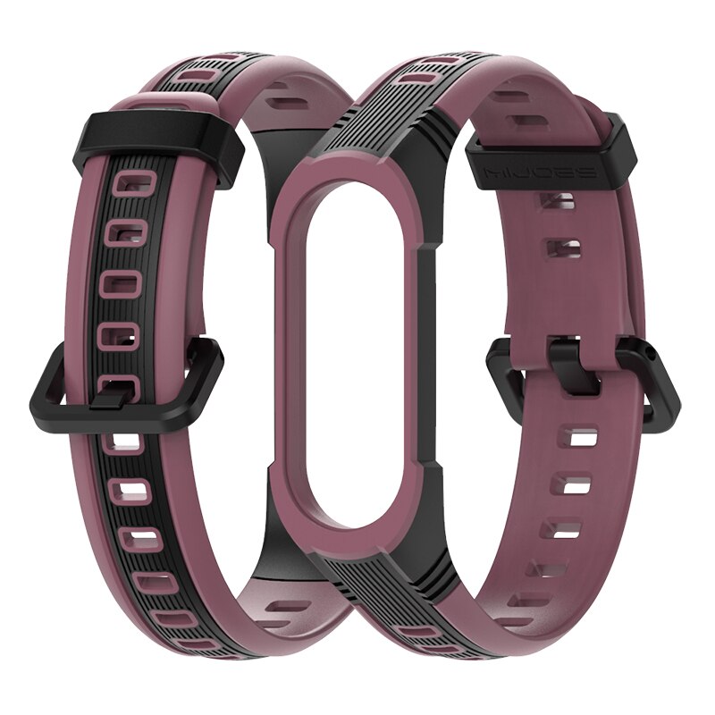 Pulsera para Miband 8 7 6 5 WatchBand para Xiaomi Mi Band 7 5 4 3 pulsera de silicona para Miband 6 7 pulsera NFC Global Band
