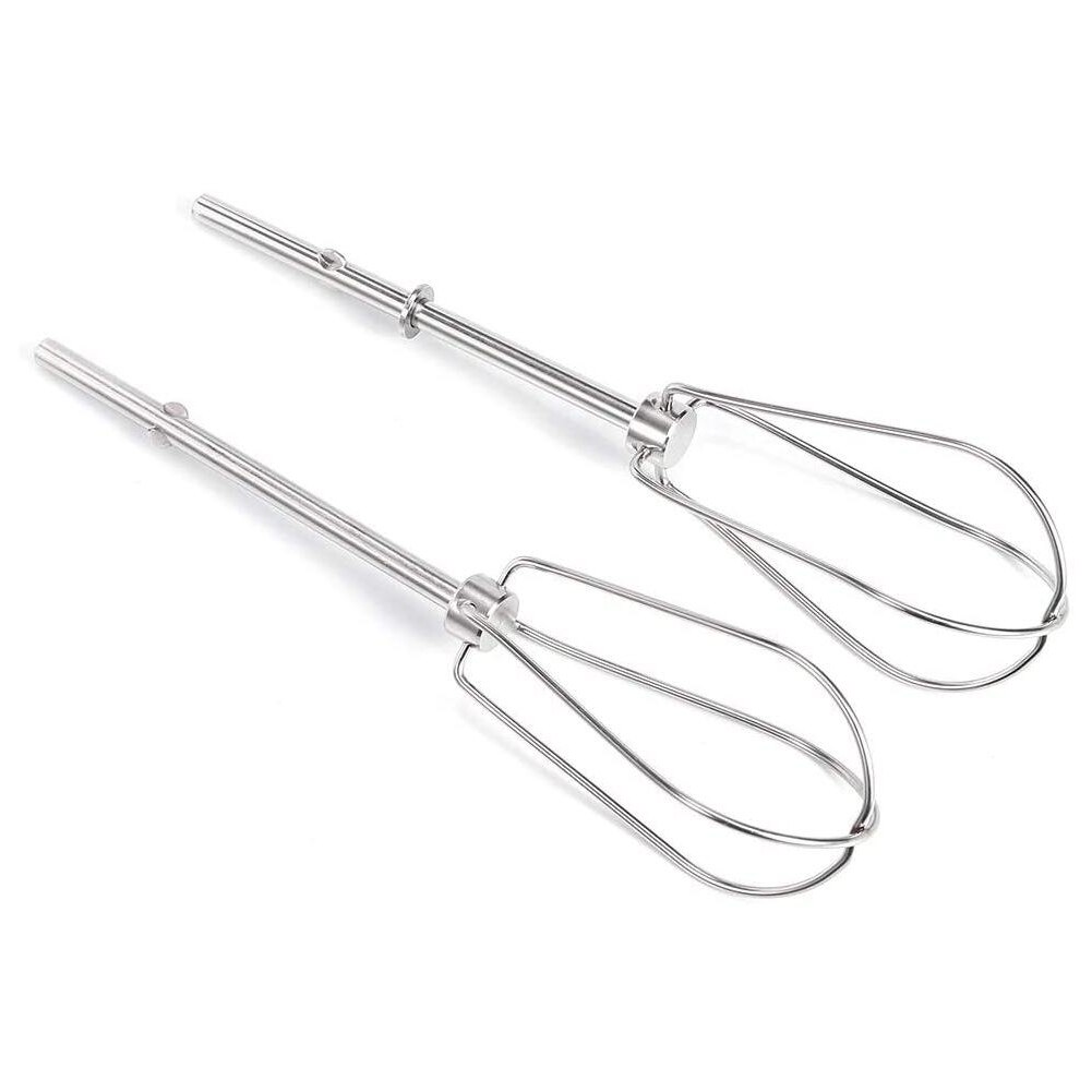 Batidora de alambre para globos, 2 uds., accesorio para harina, pastel, globo, batidor de huevo, crema eléctrica, batidor de huevos, accesorios, herramienta de acero inoxidable: A  2pcs Mixing Rods