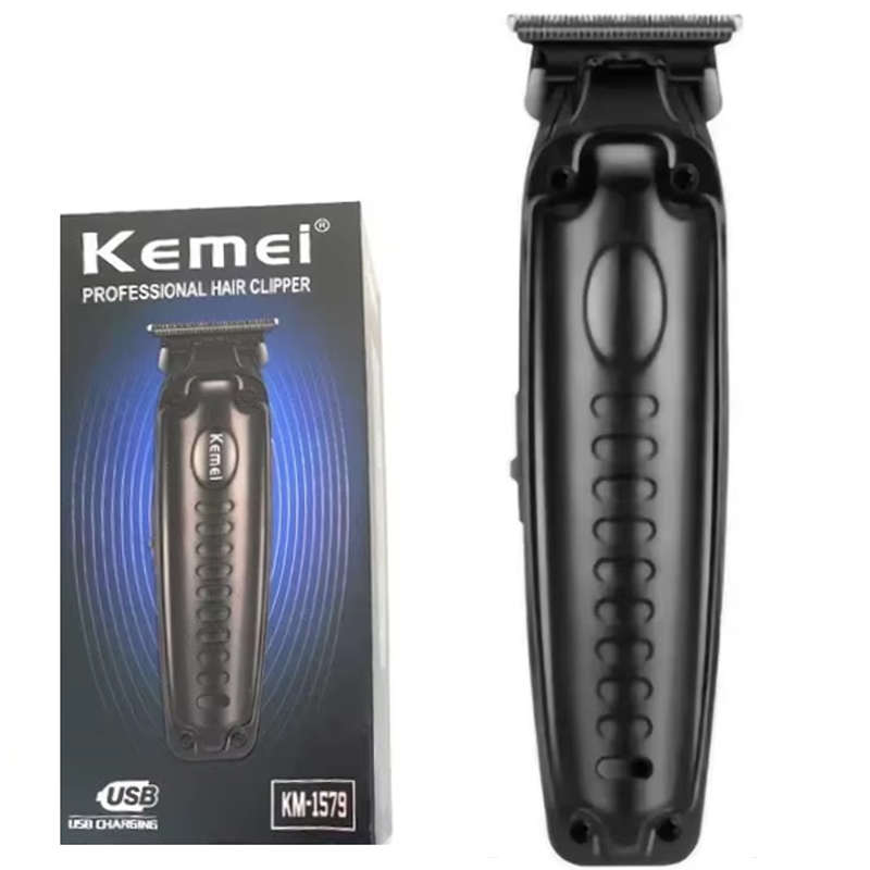 Kemei elektrische tondeuse voor heren, baardtrimmer, tondeuse, haarknipset, oplaadbare tondeuse