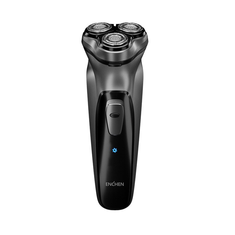 Yingqu Razor Razor Intelligent Rechargeable Electric 3D Washing Men's Beard Knives Razors for Shaving Men: Twilight black