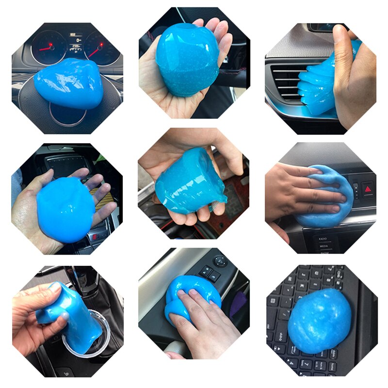 car wash cleaning detailing nettoyage voiture limpieza coche car clean auto Super Clean Glue Mud Gel Products Panel Dashboard