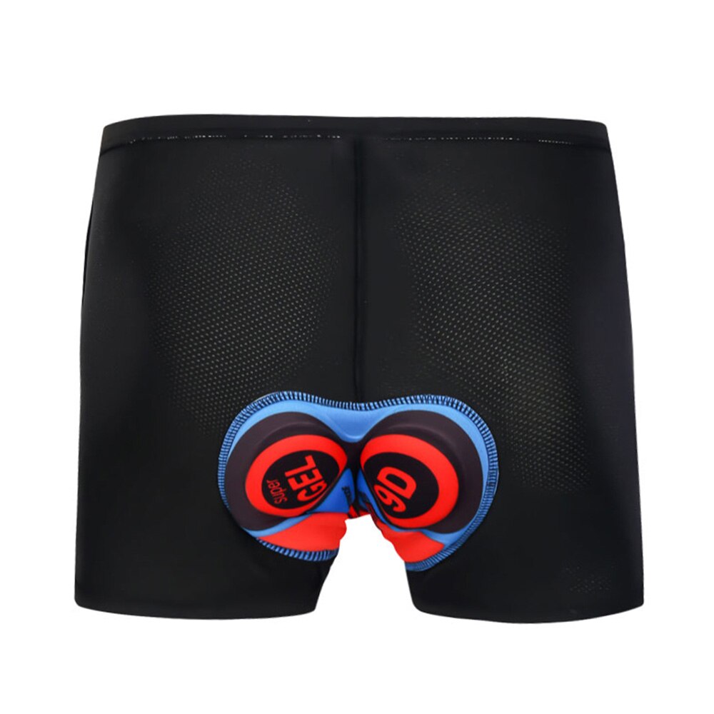 Mannen Vrouwen Gewatteerde Fietsbroek Dikke Ademend Rekbaar Bodycon Fiets Shorts Ondergoed