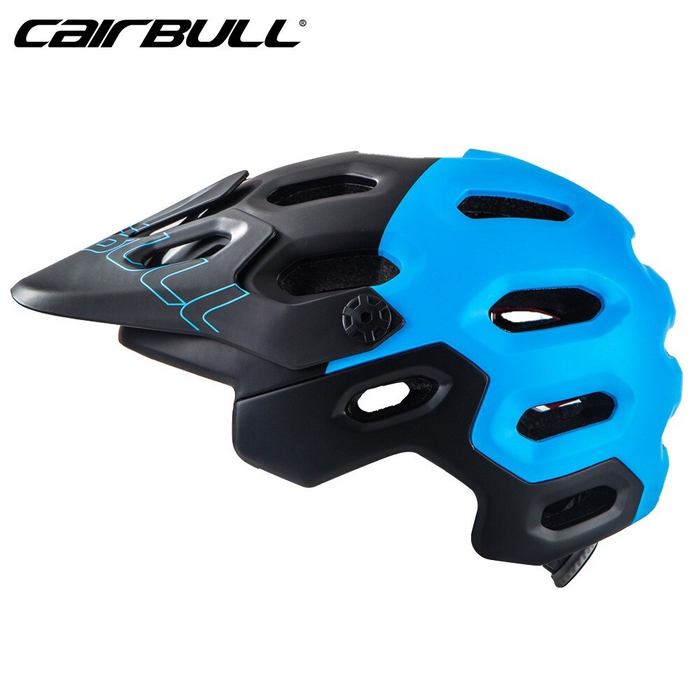 Cairbull Mountainbike Rally Sprint Sport Fietshelm Veiligheid Cap Ultralight Vrouwen Mannen Off-Road Mountainbike Helm M/L: Black-Blue / 54-58CM