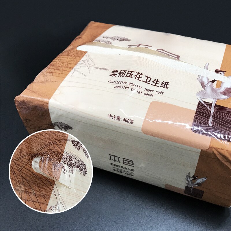 Large Toilet Paper Tissue Household Bathroom Soft Safe Home Paper Towel AC889