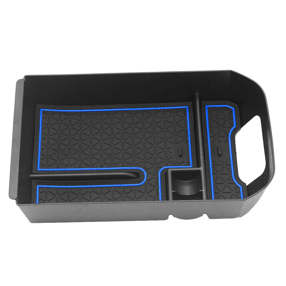 Central Console Organizer Tray For Car Armrest Storage Box For Toyota RAV4 Car Accessions: Blue