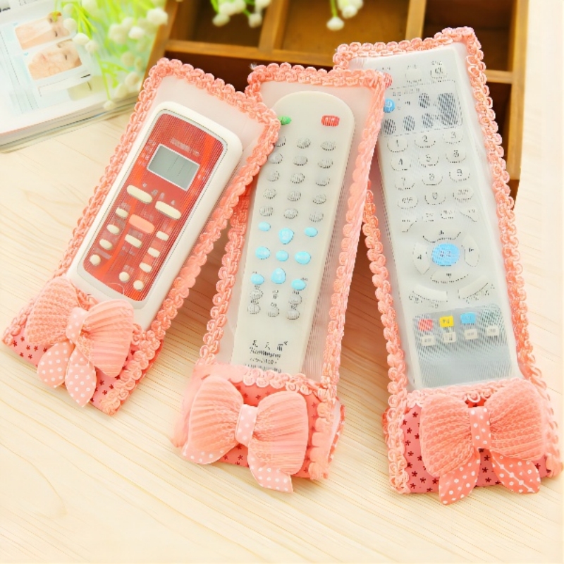 Stofkap Beer Stof Kant Tv Airconditioning Afstandsbediening Deksel Boog Knoop Beschermhoes Afstandsbediening Tas