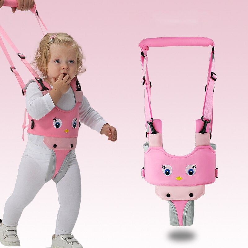 Gåstol seler rygsæk snore og ador para bebe ugle baby børn assistent rollator med hjul læring sikkerhed småbørn