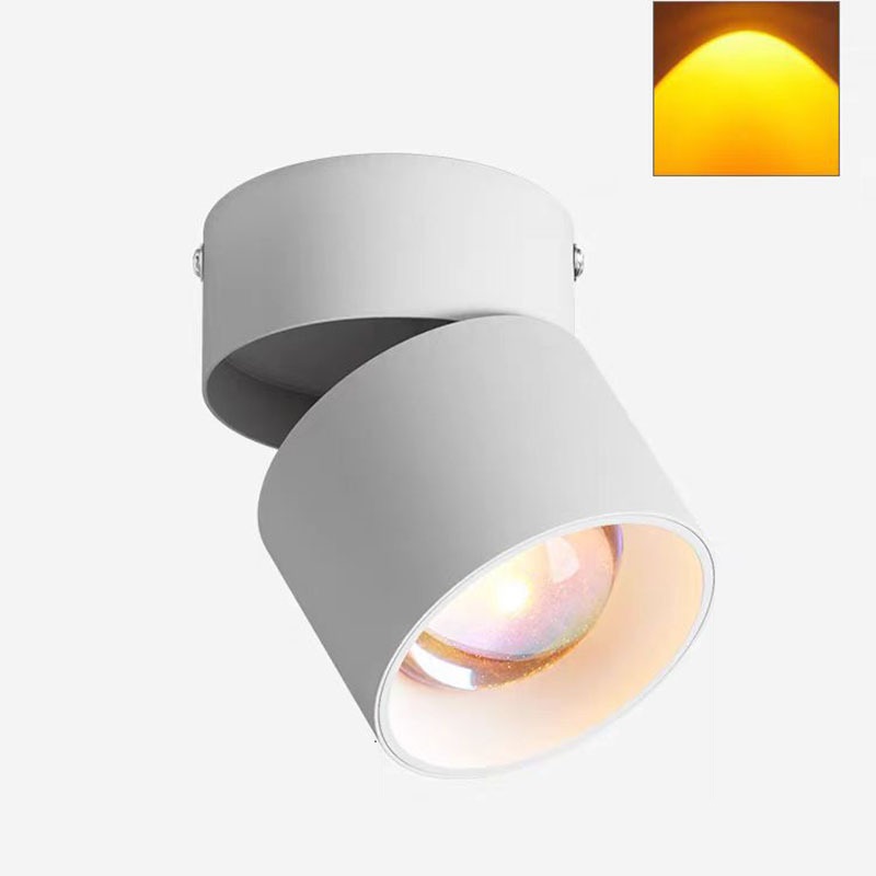 Solnedgangsspotlight vægvasker foldbar 350 ° roterende stueindgang 220v bakkeformer solnedgangsbelysning stemningslamper: Lysegrøn