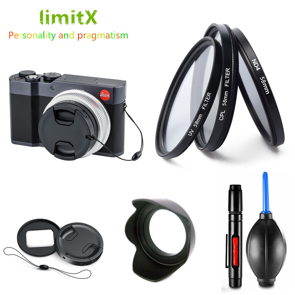 Filter set UV CPL ND & Adapter Ring & Metal Lens H... – Grandado