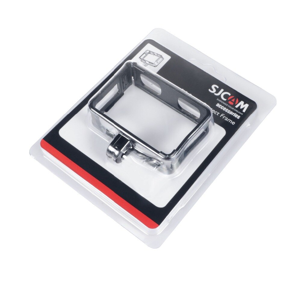 Lanbeika para sjcam acessórios caso protetor sj8 série proteger quadro esponja brisa para sj8 ar sj8 plus sj8 pro 4 k wifi