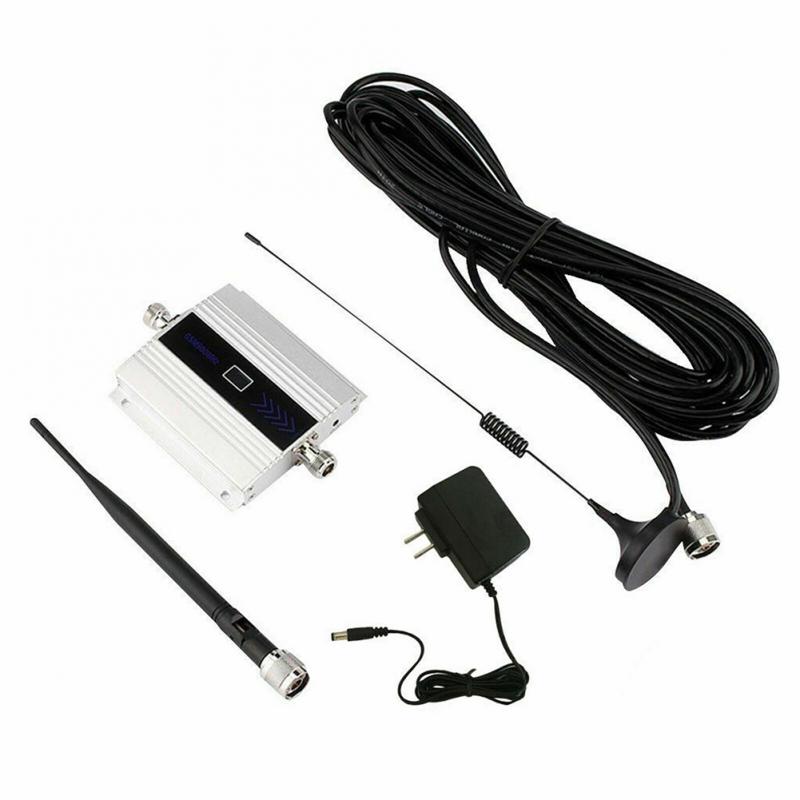 900MHz GSM Amplifier Mobile Phone Signal Repeater Booster With Outdoor/indoor Antenna 900 Mhz Repeater Signal Boosters 110-220V