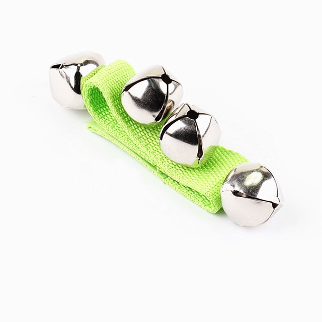 Hochet Musical pour bébé, jouet de poignet de main de bébé, clochette secouant le pied, hochets de pied, jouets mobiles de -né, Percussion, jouet éducatif précoce: light green