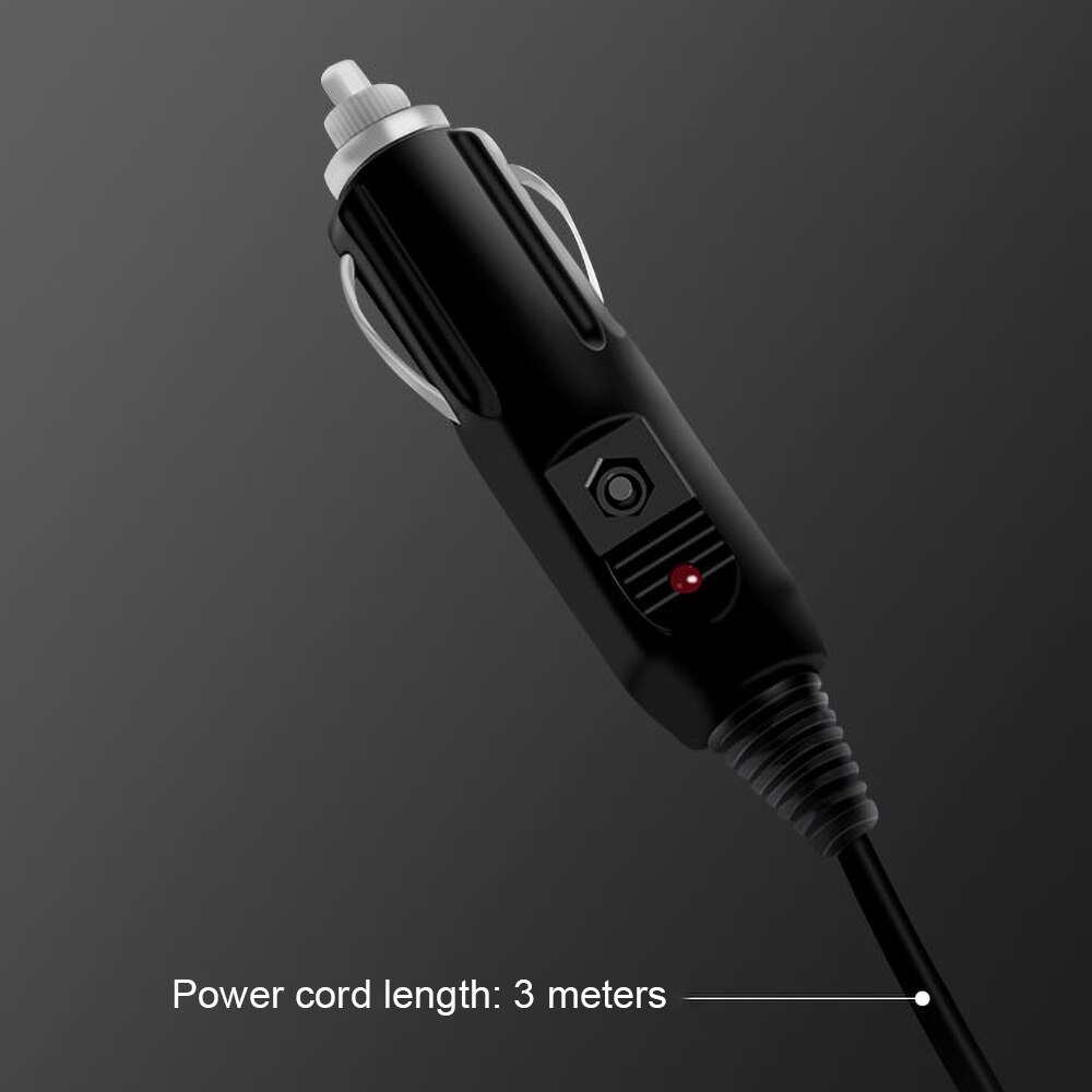 Portable Air Compressor Tire Inflator-Autoband Pomp Met Digitale Manometer (150 Psi 12V Dc) bright Emergency Zaklamp