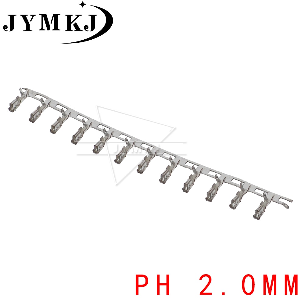 100 Stck/viel JST PH 2,0mm Terminal Draht Kabel für Gehäbenutzen ph2.0 2mm weiblich Stecker für ph2.0 mehrere Stifte