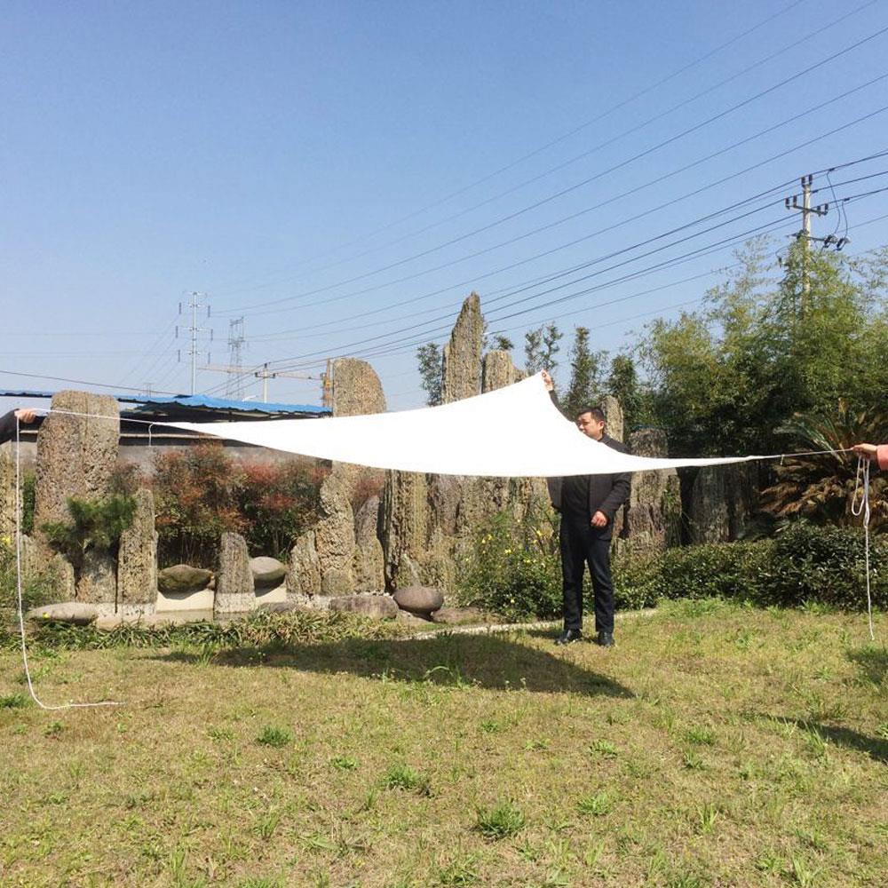 3-4 People Durable Practical Portable Shade Sail Awning Shade Canopy Gazebo Moisture Proof Tent Cloth Waterproof Camping Mat