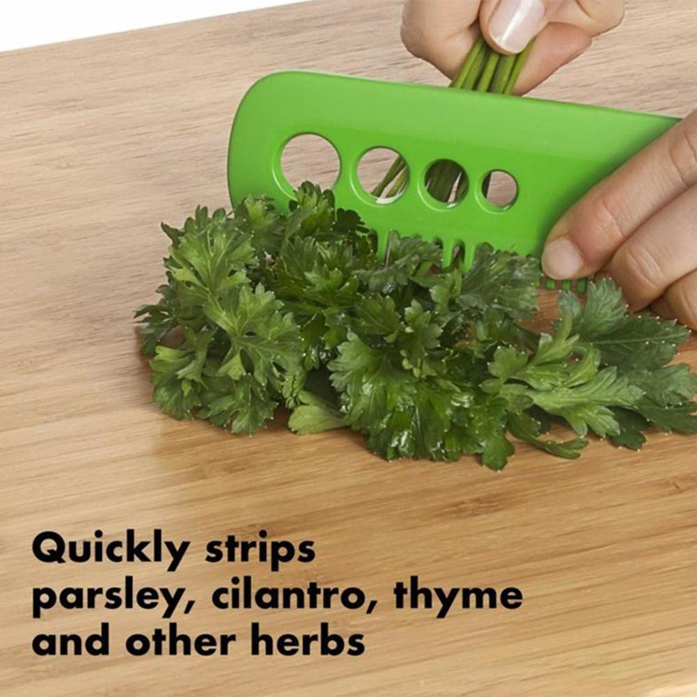 Groente Kruid Eliminator Groente Blad Kam Huishouden Keuken Multifunctionele Gadgets Koken Draagbare Keuken Tools Gadgets