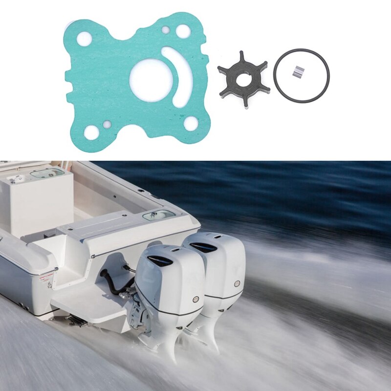 Wingogo 06192-ZW9-A30 Water Pump Impeller Repair Kit Replacement For Honda Outboards 4 Stroke 8 9-9 15 20 HP BF8D BF9-9D BF15D BF20D BFP8D BFP9-9D BFP