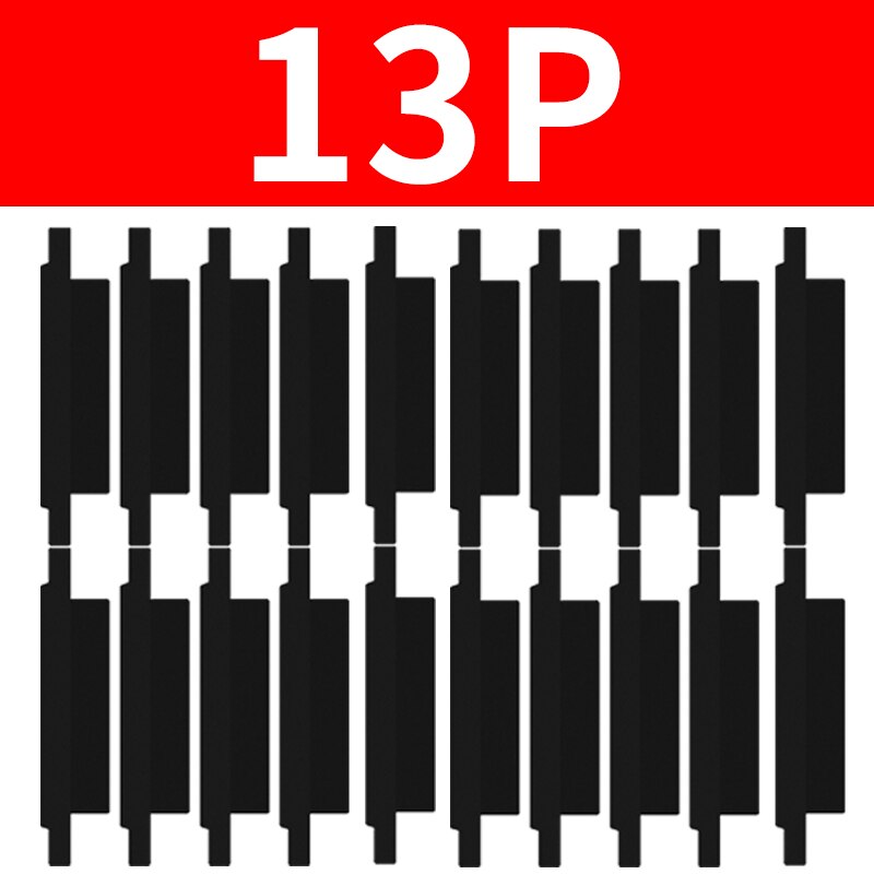 10 sztuk naklejki izolacyjne baterii ochrony rury owijania izolacji naklejki dla iPhone X XS XSM XR 11 12 13 Pro Max mini: 13Pro