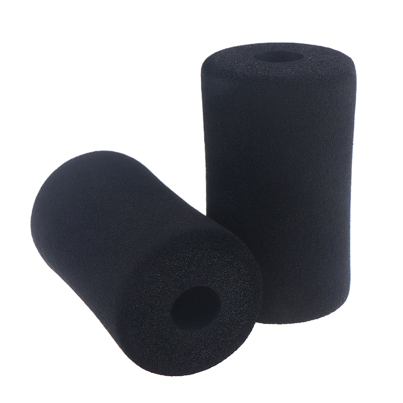 2Pcs Ab Training Sleeve Rolling Foam Roller Gym Exercise Foot Exercise Machines Roller Sit-up Board Hook Foot Foam Fitness Pads