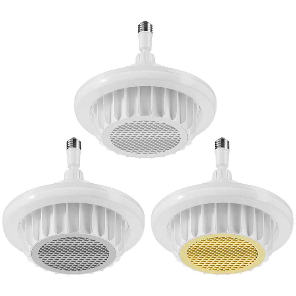 Ceramic Bathroom Heater Remote Control Ceiling Fan with PTC Technology Ceiling Light for Indoor Living Room Bedroom