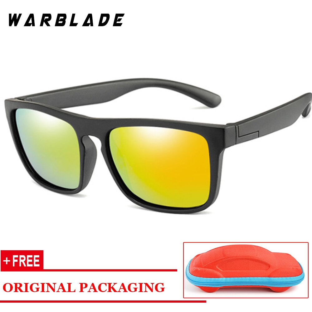WBL Kinderen Kids Zonnebril Jongens Meisjes Gepolariseerde Zonnebril Baby Baby Siliconen Flexibele Veiligheid Frame Shades Eyewear UV400