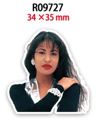 Abalorios acrílicos de Selena Singer para niña, accesorios de decoración para la fabricación de pendiente DIY, 30 Uds.: R09727