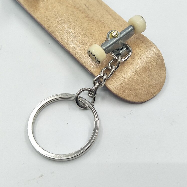 Basic 9.8cm maple Fingerboard Finger SkateBoard Wood Fingerboars With Bearings Wheel Foam Tape Keychain