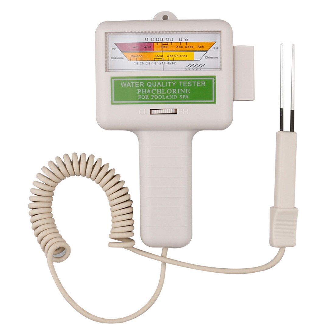 PC101 PH CL2 Chlorine Tester Water Tester Portable Home Swimming Pool Spa Aquarium PH Meter Monitor Checker Tools