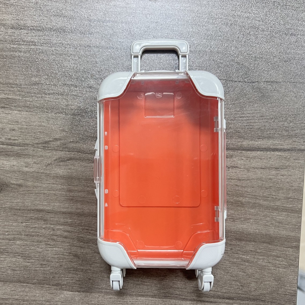 Dollhouse Miniature Scene Decoration Mini Simulation Suitcase For Small Luggage Doll Accessories Toys: VIOLET