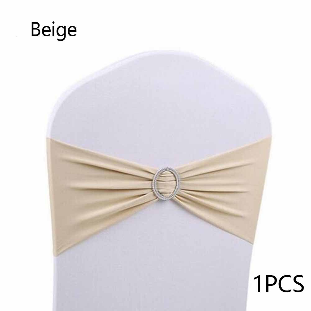 Couverture élastique avec nœuds papillon décoratifs | Boucle de dos, nœuds papillon, décoration de dos de chaise, article nœud pour fêtes de mariage,: Red