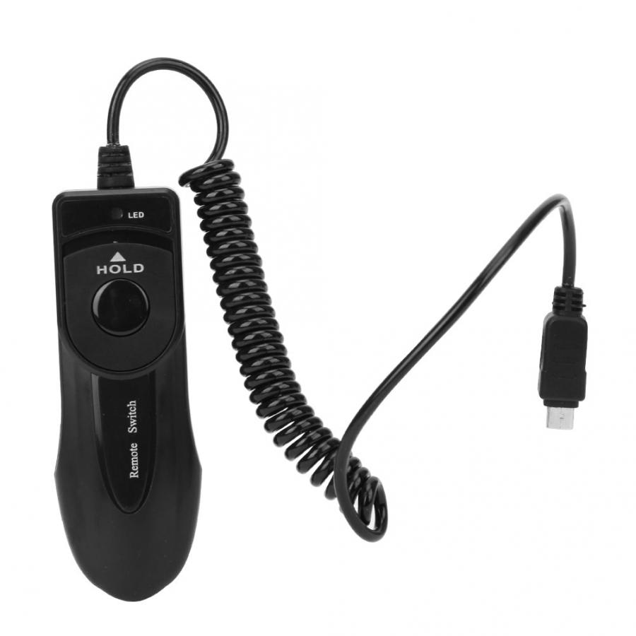 RM-UC1 Slr Ontspanknop Remote Trigger Met Led Licht Voor Olympus ES100 E4100 SP-550UZ Camera