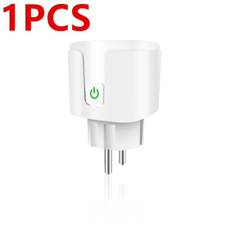16A 220V Adapter Tuya Wifi Eu Smart Plug Draadloze... Vicedeal