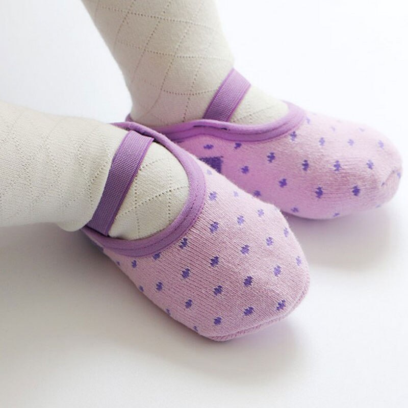 Baby Sokken Meisje Sokken Comfy Katoen Antislip Ballet Schoenen Zachte Vloer Peuter Sokken Calcetines Sokken Voor Pasgeborenen Baby